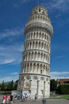 Det svæve tårn i Pisa og Mirakelpladsen