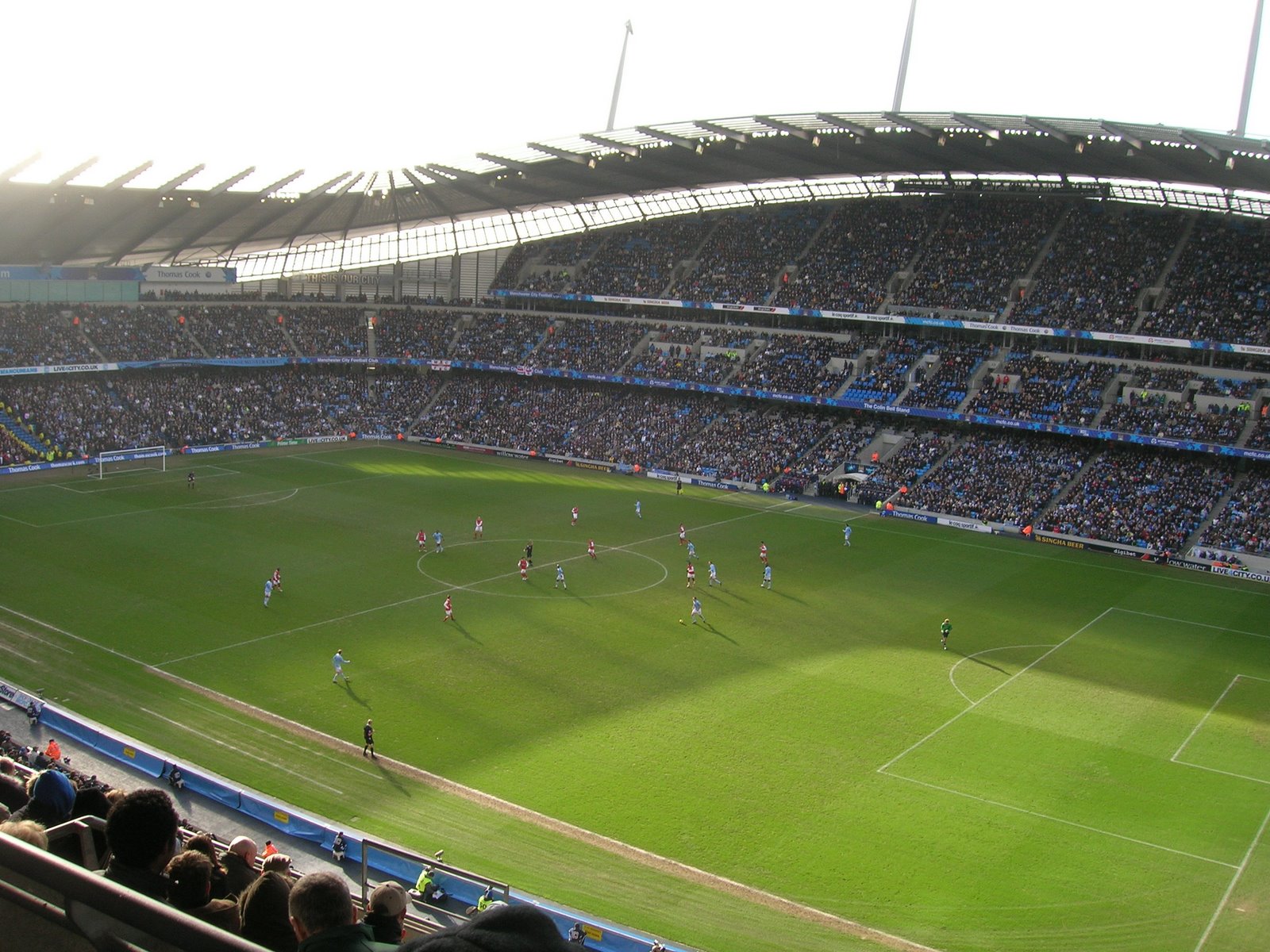 Arenainfo City of Manchester Stadium . ManchesterFotboll.se