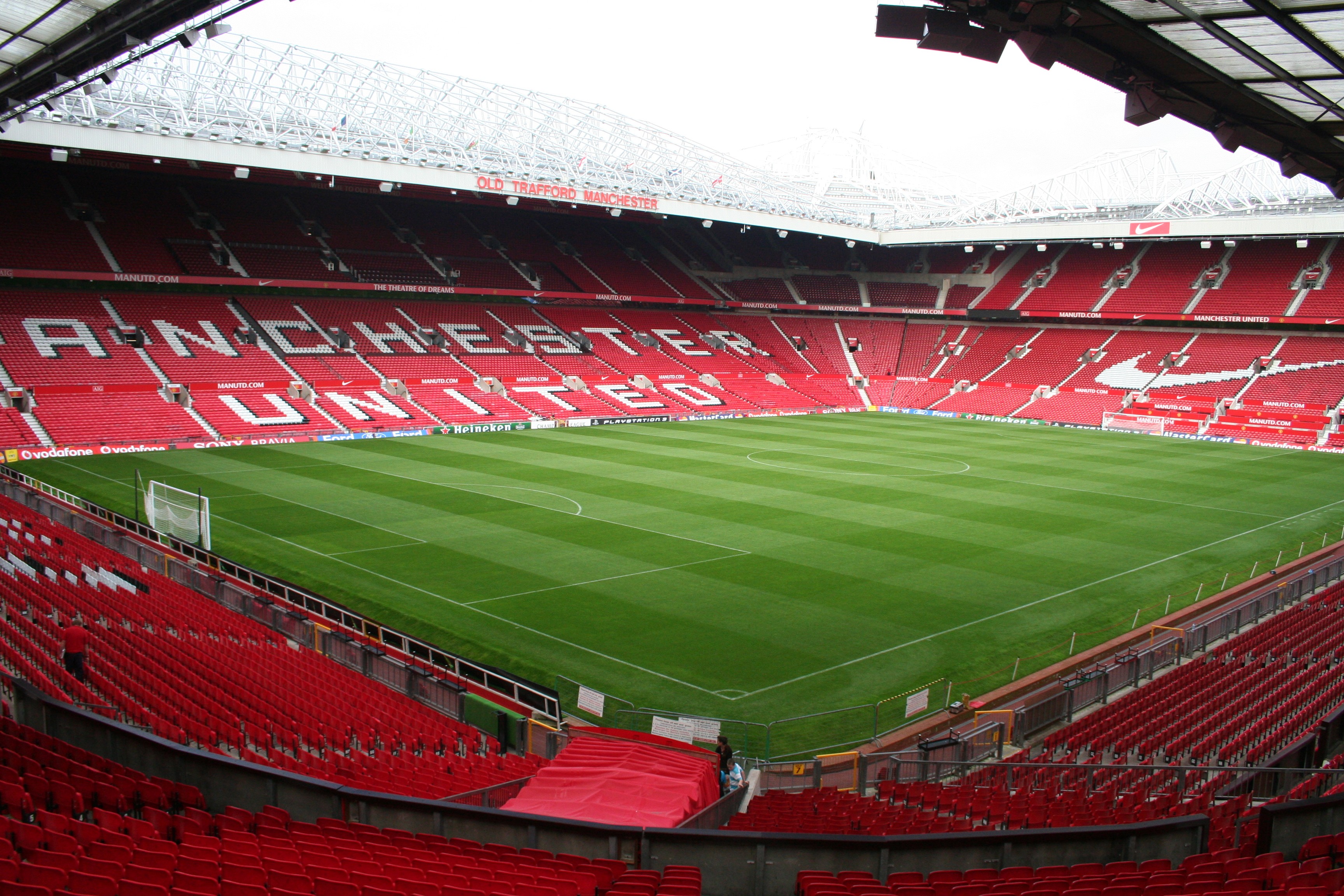 Arena info. Old Trafford. ManchesterFodbold.dk