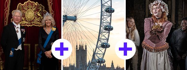 3 ב-1: טוסו, London Eye והדאנג'ן