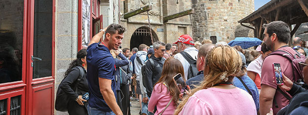 Tour naar de Mont Saint-Michel Abdij.