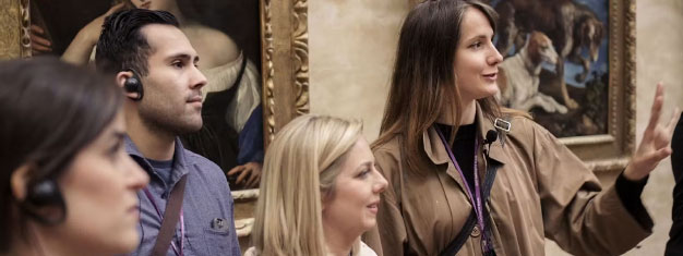 Guidet tur på Louvre-museet