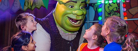 Book tickets to Shrek's Adventure! London