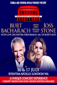 Burt Bacharach with Joss Stone with Live Orchestra