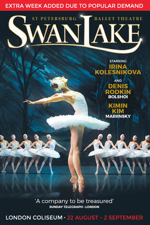 Tickets to St. Petersburg Ballet Swan Lake LondonMusicals.ie