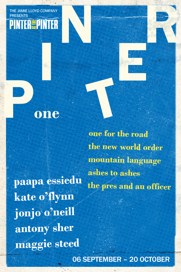 Pinter One: One for the Road / The New World Order / Mountain Language / Ashes to Ashes / The Pres and an Officer