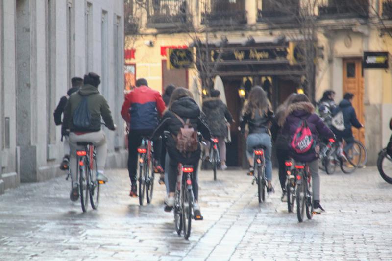Madrid Fahrrad Stadtbesichtigung 