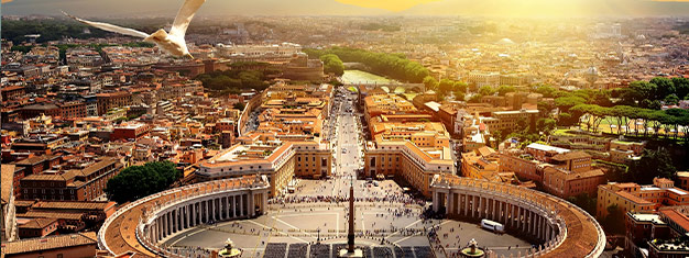 Reserve nosso super popular tour pelo Vaticano (incluindo a Basília de São Pedro) & ganhe um ingresso "pule a fila" para o Coliseu. Compre com antecedência!