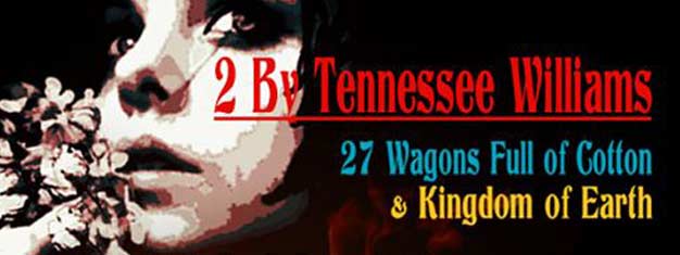Oplev en aften med to et-akts forestillinger af Tennessee Williams: 27 Wagons Full of Cotton & Kingdom of Earth. Bestil dine billetter her!