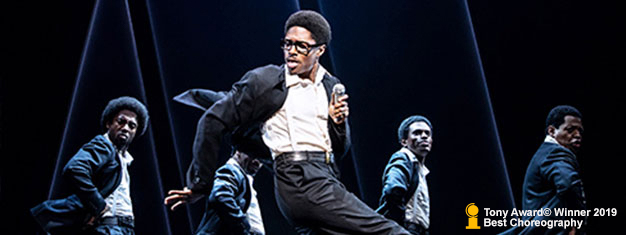 Ain't Too Proud er den elektriske nye musical, som følger The Temptations ekstraordinære rejse. Bestil dine billetter til den nye Broadway-musical her!