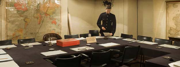Visit the Churchill War Rooms and experience the original bunker exactly as it was left in 1945 and explore Churchill's War Museum. Book tickets here!
