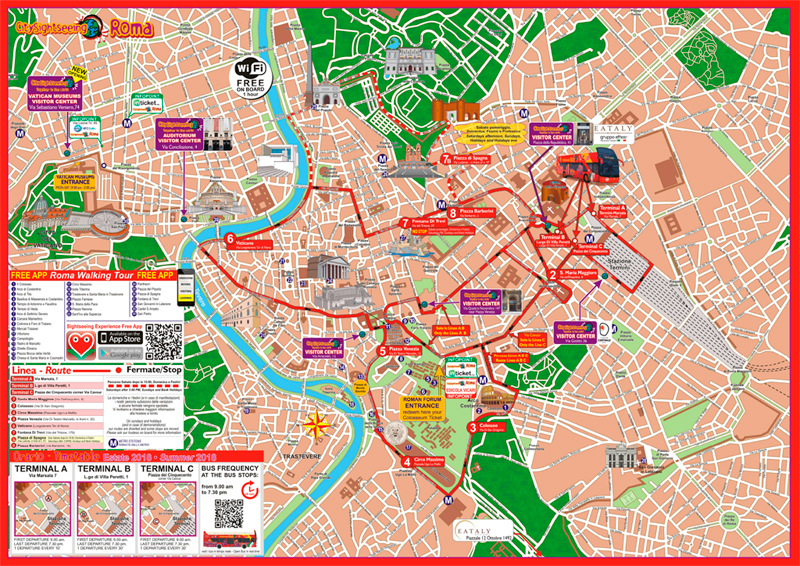 Excursion en bus hop-on hop-off CitySightseeing 