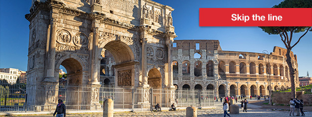 享受斗兽场和罗马论坛在罗马与经验丰富的向导。门票斗兽场和古罗马之旅在这里！