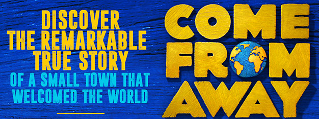 Discover the heartwarming and life-confirming story of a small town that welcomed the world. Come From Away will land in London in January 2019. Book online!
