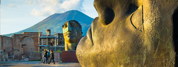Would you like to visit both Pompeii and the Mt. Vesuvius Crater? The transit is directly from Rome. Book your tickets here and skip the line to Pompeii! 