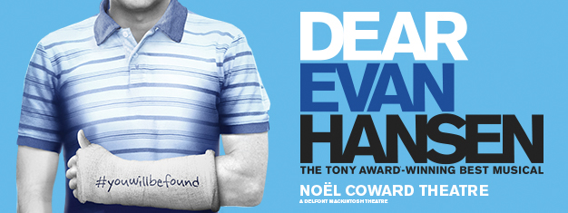 Enjoy the musical Dear Evan Hansen in London. Choose your own seats and book from home today.