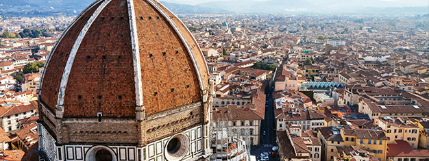 Besøg domkirken i Firenze og få en guidet tur. Du springer køen over og kan se domkirken indvendigt. Bestil dine billetter hjemmefra i dag.