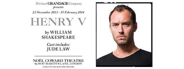 Henry V, Shakespeare's great play of nationhood is playing in London in 2013 and 2014. Tickets to Henry V can be booked here!
