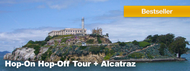 This 4-in-1 Hop-On Hop-Off package is the ultimate sightseeing experience in San Francisco. The package also includes a trip to Alcatraz Island. Buy online!