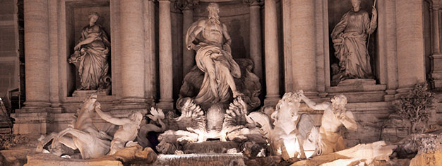 Ga met ons mee voor een leuke avondrondleiding in Rome! Bekijk de vele beroemde bezienswaardigheden van de stad & geniet van een typisch Italiaanse Aperitivo; een glas wijn met hapjes. Koop nu!