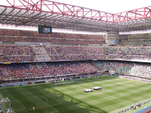 San Siro Meazza. ItalienFotboll.se