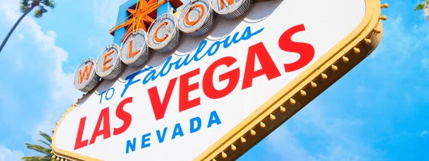 Kom på tur til den famøse Las Vegas Strip! Stop ved 'Welcome to Las Vegas'-skiltet, nyd en champagneskål, se et springvandsshow og mere. 