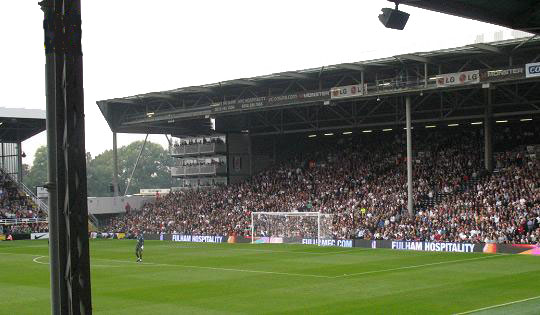 Estadio Craven Cottage. FútbolenLondres.es