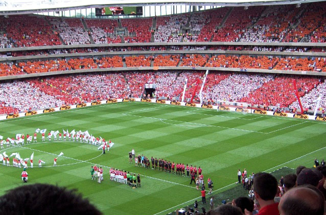 Arenainfo Emirates Stadium. LondonFotboll.se