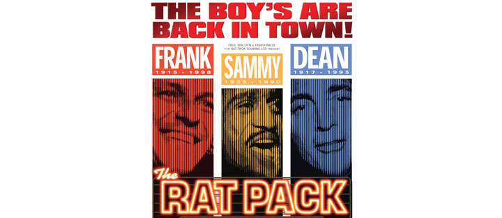 The Rat Pack är äntligen tillbaka i Londons West End. Njut av Frank, Sammy och Dean i The Rat Pack och alla legendariska sånger. 