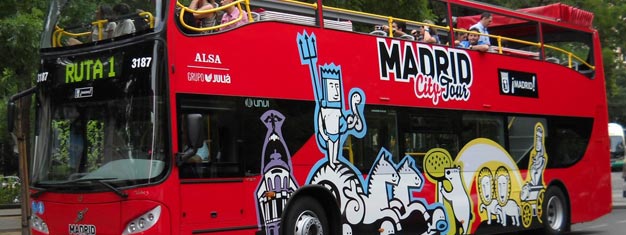 Hop-on Hop-off razgledavanja u Madridu je odličan način da se vidi Madrida, u vlastitom tempu. Hop-on Hop-off razgledavanje u Madridu mogu rezervirati ovdje!