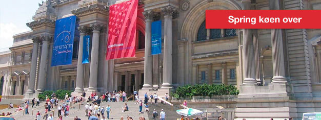 Besøg et af verdens største og mest imponerende kunstmuseer The Metropolitan Museum of Art (the Met) i New York City. Bestil dine billetter til the Met her. 