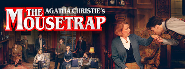 Sehen Sie Agatha Christies legendäre Kriminalgeschichte, The Mousetrap. Seit über 60 Jahren läuft das Stück im Londoner West End. Tickets online sichern!