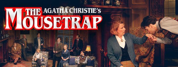 The Mousetrap, ou "A Ratoeira", esta obra lendária de Agatha Christie, segue popular mesmo após 60 anos de sua estreia no West End de Londres. Garanta seus ingressos ao reservá-los online!