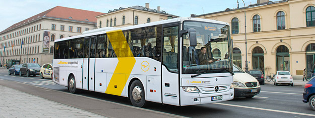 Få din buss transfer fra flyplassen i München og kom enkelt og trygt frem til München by. Bestill billettene dine til München flyplass transfer her!