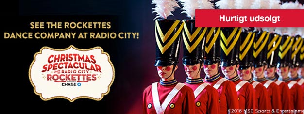 Gå ikke glip af det traditionsrige og flotte Radio City Christmas Spectacular, der fortsætter med at henrykke publikummer i alle aldre! Bestil online!