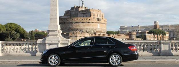 Easy, convenient & cost-effective airport transfer from Fiumicino Airport to your hotel in Rome. Pick-up 24 hours a day, 7 days a week. Book online!