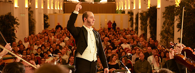 Rendezvous med Mozart i Schönbrunn Palace i Wien er inkludert et besøk i palasset, en fin middag og en klassisk konsert. Book billettene din til Rendezvous med Mozart her!