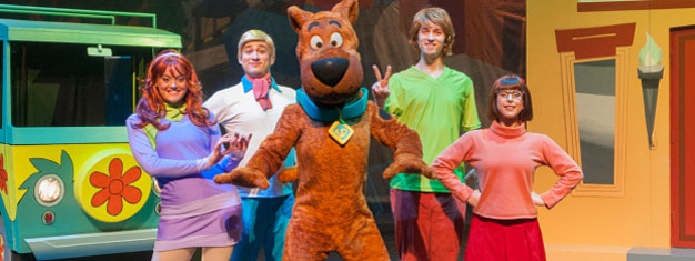 Den nye musical Scooby-Doo Live! Musical Mysteries får publikum ud på kanten af sæderne! Nyd et show for hele familien i London! Bestil her!