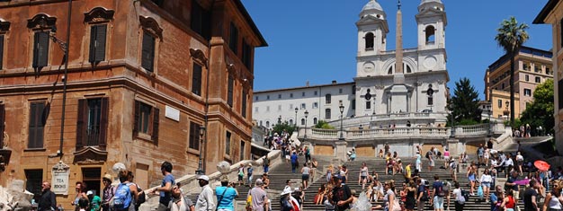 Explorer les places les plus spectaculaires de Rome en visite guidée à pied de 3 heures. Visitez le Pantheon et la fontaine Trevi. Réservez ici!