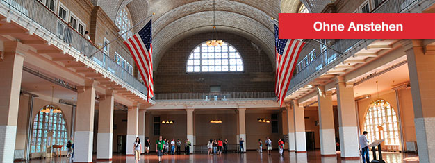 Genießen Sie eine Bootsfahrt zur Freiheitsstatue und Ellis Island - inklusive Liberty Island und Ellis Island National Immigration Museums. Buchen Sie online!