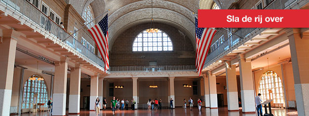 Cruise naar Liberty & Ellis Island - inclusief toegang tot het eiland waar het Vrijheidsbeeld staat en Ellis Island National Immigration Museum. Boek online!