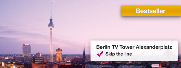 With 1.2 million visitors a year, it is absolutely essential to plan a visit to Berlin's famous TV Tower(Berliner Fernsehturm) at Alexanderplatz.  Choose the ticket type that's best for you and enjoy unparalleled views of of the city of Berlin.