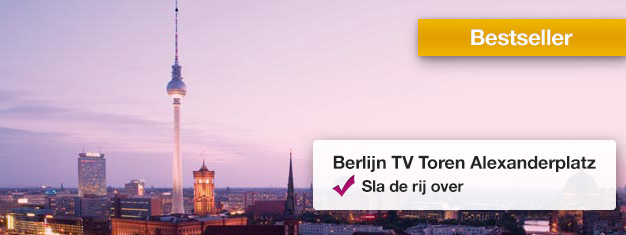 Bij de TV Toren (Berliner Fernsehturm) op het Alexanderplatz in Berlijn krijg je een 360 graden panorama uitzicht over Berlijn. Bestel je tickets voor de TV Toren hier!