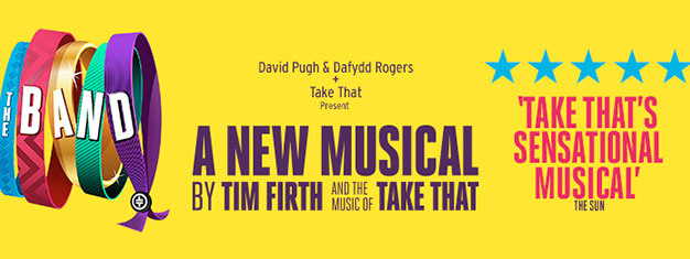 Se hit alla Take That fans! Nu kommer Take That's nya musikal The Band till London! Musikalen för alla som växte upp med ett pojkband! Skaffa biljetter nu!



