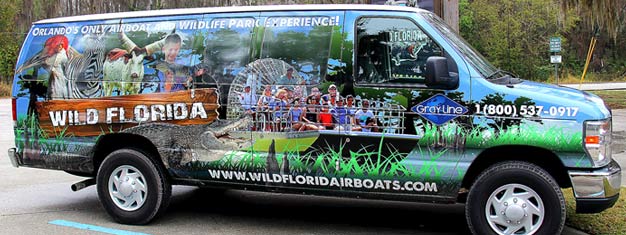 Aproveite o passeio de airboat de 1 hora pela Flórida Selvagem! Visite o Wildlife Park e veja, toque e alimente os animais. Inclui transporte ida e volta, reserve online!