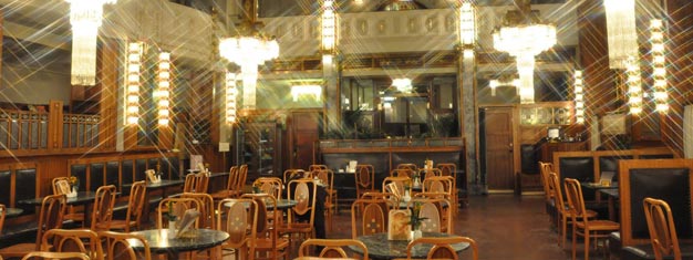 Dinner at Municipal House in Prague, a traditional Czech restaurant. Buy tickets to dinner at Municipal House in Prague here!