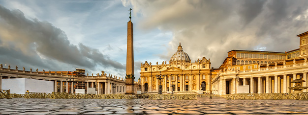 See the Vatican Museums, the Vatacombs and St. Peters Basilica on this popular tour. Book from home and avoid all que queues!