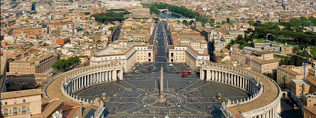 Skip the line to the Vatican! Just print your ticket, walk past the long entry lines and straight into the Vatican. Buy your tickets to the Vatican now!
