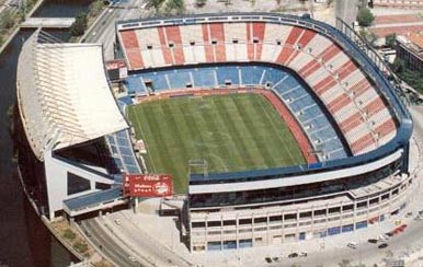 Arenainfo Vicente Calderon. MadridFotboll.se