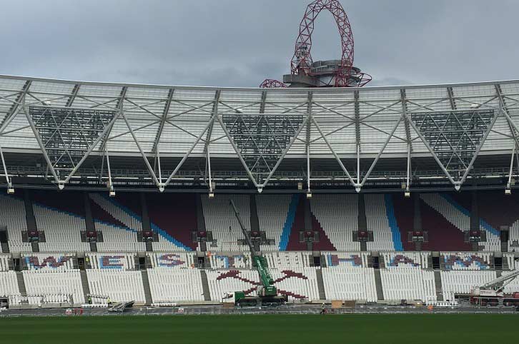 Informace o místě London Stadium. FotbalLondyn.cz